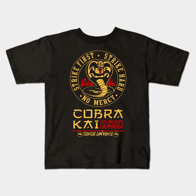 cobra kai Kids T-Shirt by sisidsi